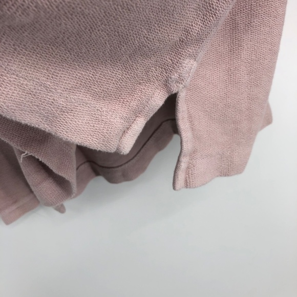 American Eagle Mens Hoodie Size Medium Pink Fade Sweatshirt Pockets Thick Knit - Picture 6 of 14